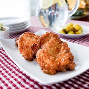 Nashville Chicken with Bacon Ranch Green Beans