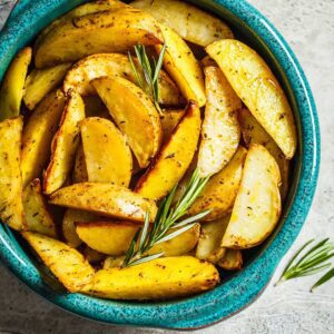 Rosemary Garlic Potato Wedges
