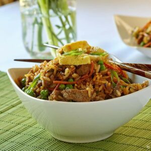 Sizzling Sirloin Fried Rice