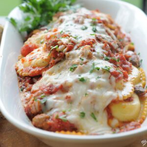 Layered Ravioli Bake (Make it yourself)