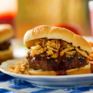 Texas Roadhouse Burgers with Salt & Pepper Fries