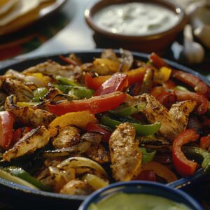 Steak and Chicken Fajitas