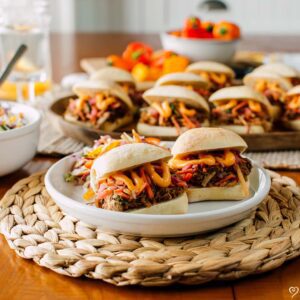 Pulled Pork Banh Mi Sandwiches