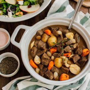 Hearty Braised Beef with Autumn Vegetables