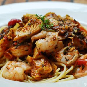 Beach Street Shrimp Scampi with Linguine