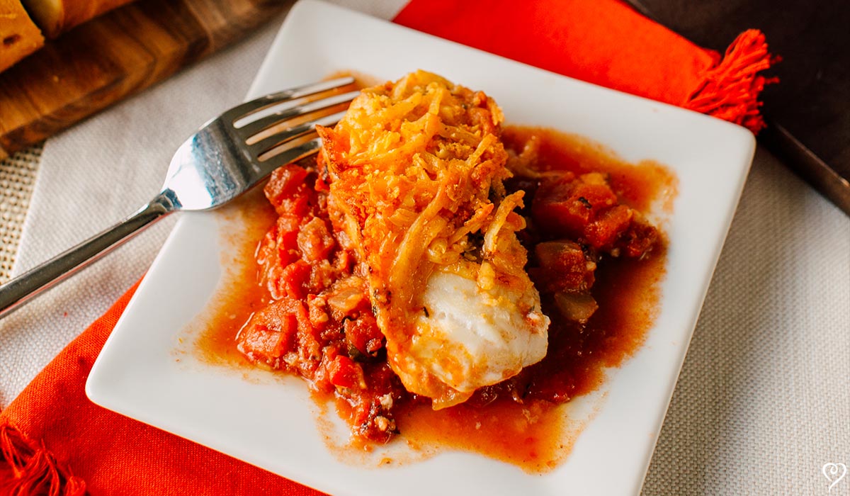 Baked Riviera Cod