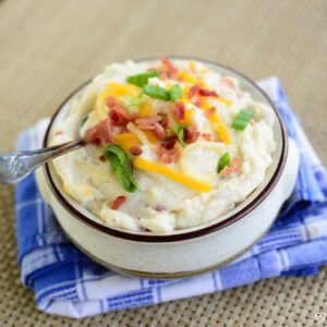 Fully Loaded Mashed Potatoes