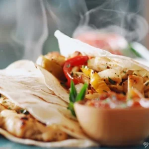 Chicken Fajitas with Cheese