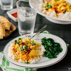 Chicken Tikka Masala over Jasmine Rice
