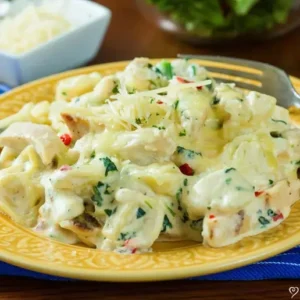 Creamy Chicken Florentine Tortellini