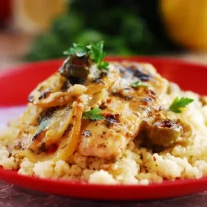 Lemon Villa Chicken with Couscous