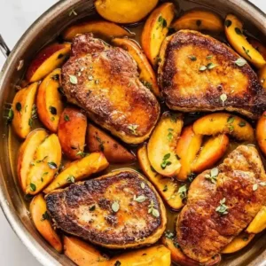 Georgia Peach Pork Chops