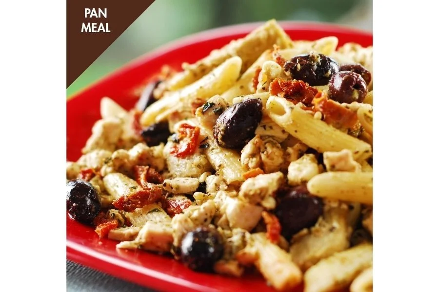 Mediterranean Pasta with Chicken
